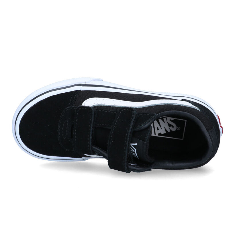 Vans Ward V YT Baskets de skate en Noir pour filles, garçons (336459)