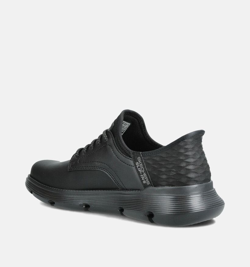 Skechers Garza Gervin Chaussures plates en Noir pour hommes (360860) - pour semelles orthopédiques