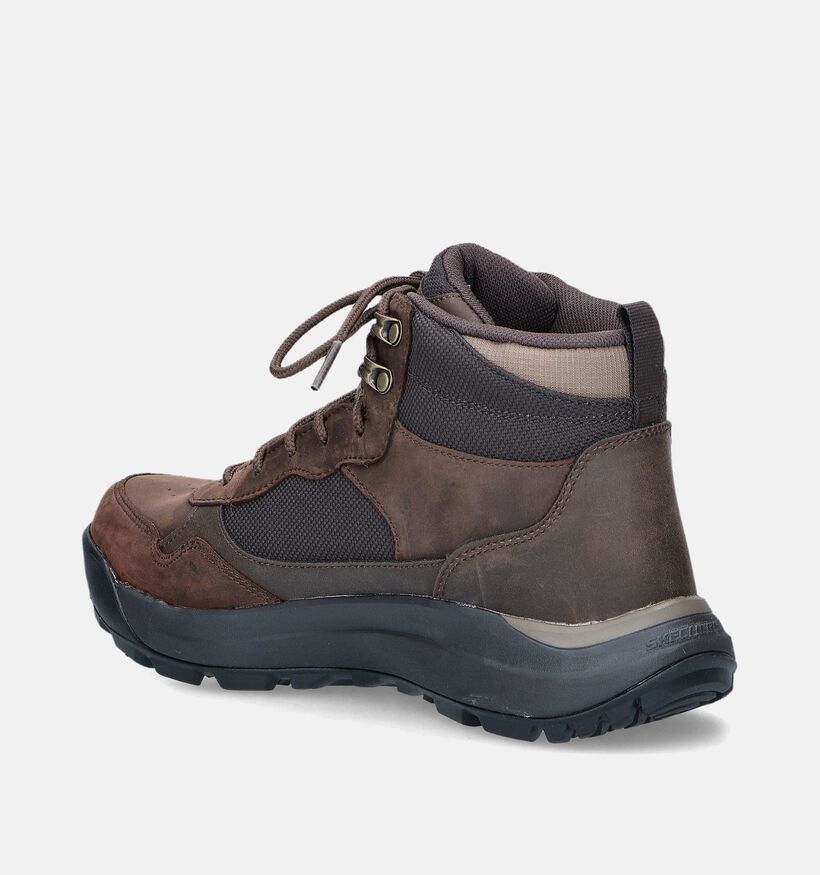 Skechers Cambert Bruine Bottines voor heren (345205)