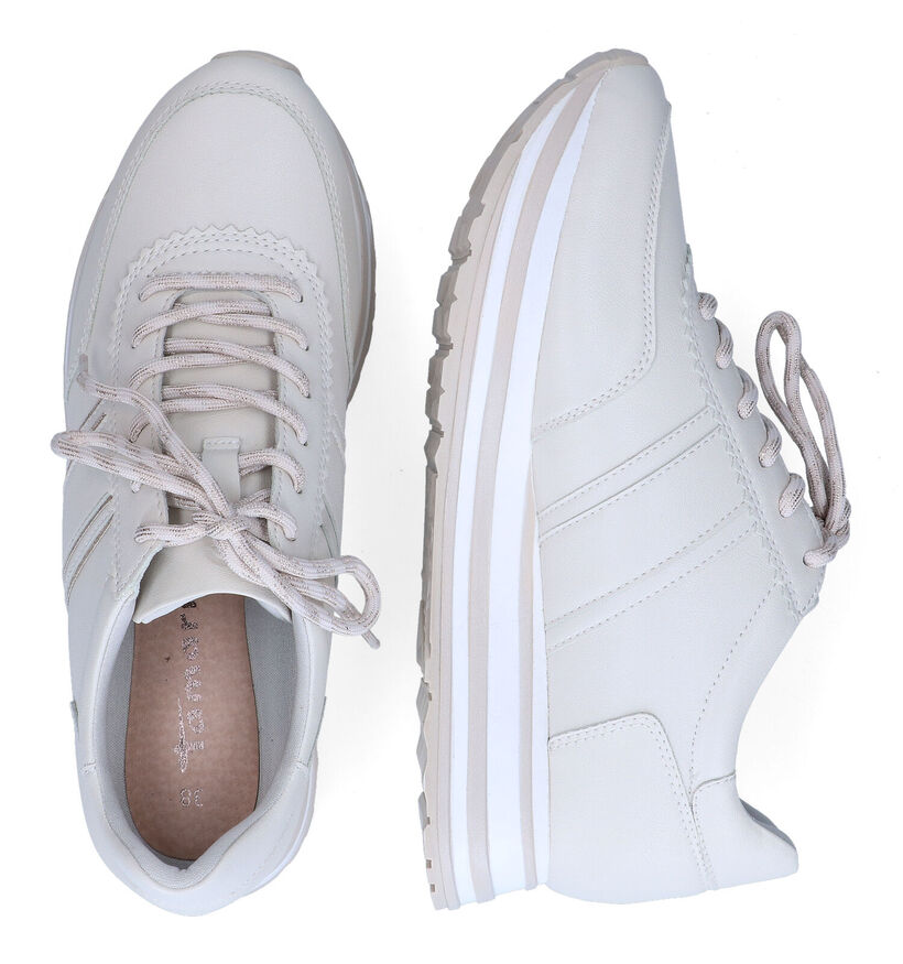 Tamaris Baskets casual en Gris clair en simili cuir (305737)