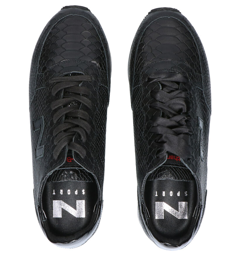 Nathan-Baume Chaussures à lacets en Noir en cuir (262285)