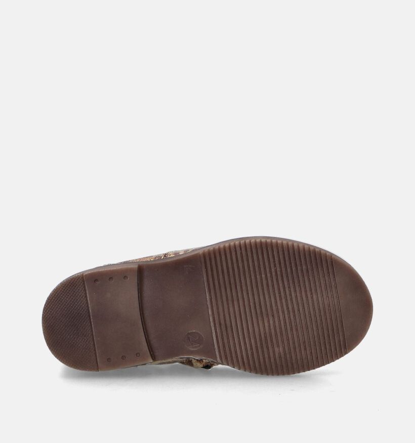 Pom d'Api City Jodzip Bruine Hoge schoenen voor meisjes (346688)