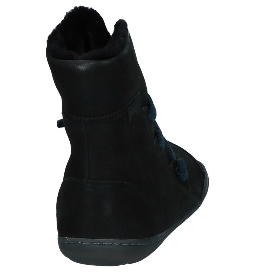 Camper Bottillons en Noir en nubuck (226168)