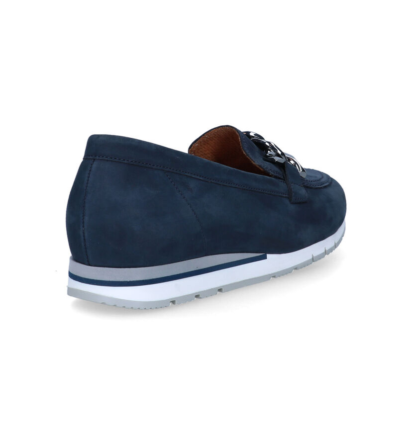 Gabor OptiFit Mocassins en Bleu en nubuck (323242)