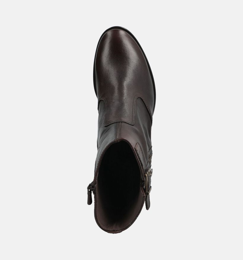 NeroGiardini Bottines en Brun fonc&eacute; pour femmes (377850)