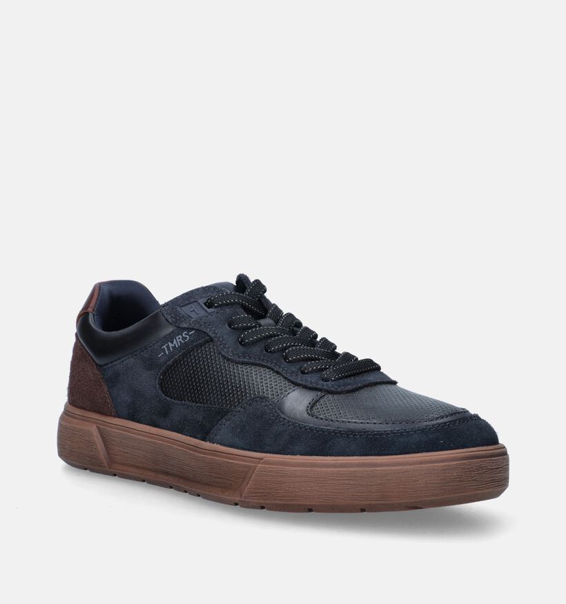 Tamaris Chaussures à lacets en Bleu foncé pour hommes (345470) - pour semelles orthopédiques