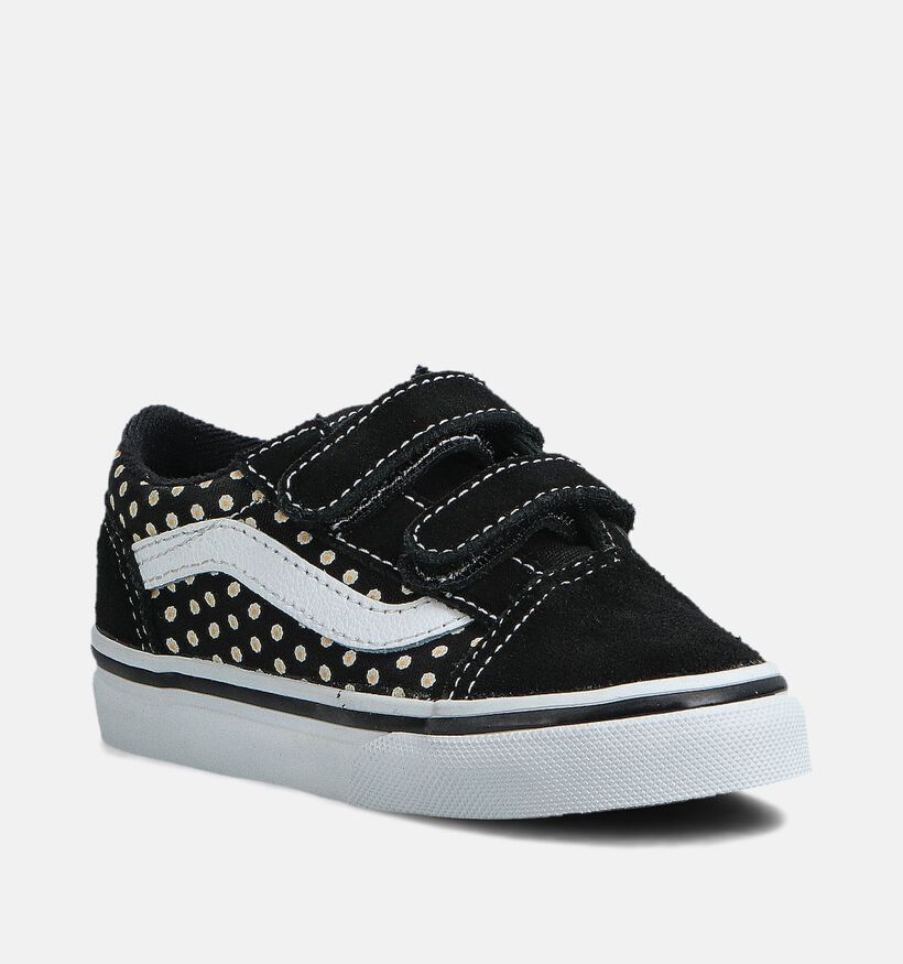 Vans Old Skool Zwarte Sneakers voor meisjes (361022)