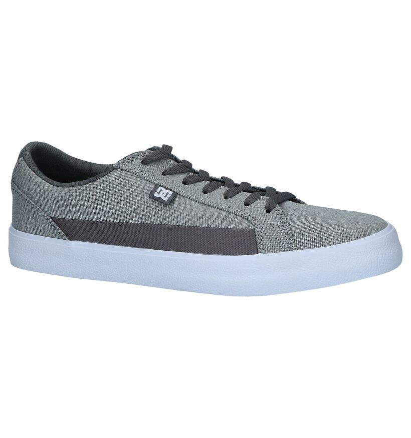 DC Shoes Baskets de skate en Gris en textile (240919)