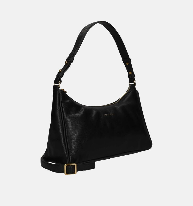 Burkely Fine Florence Zwarte Schoudertas voor dames (380447)