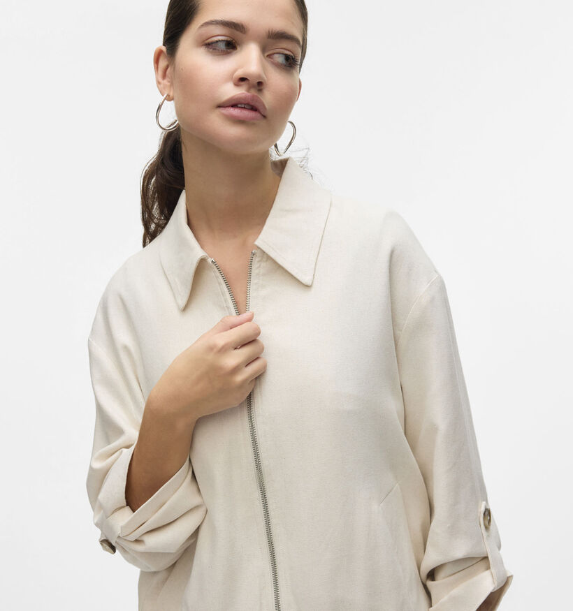 Vero Moda WANNA Manteau Court en Beige pour femmes (360078)