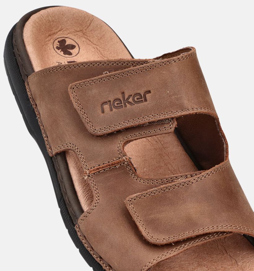 Rieker Bruine Slippers voor heren (370510)