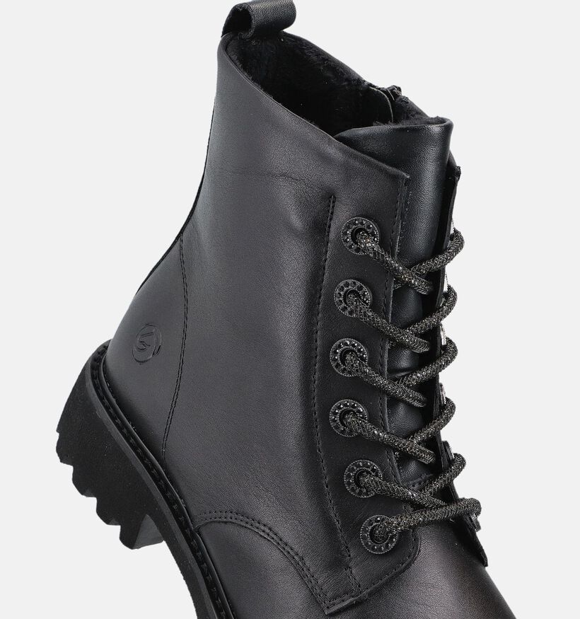 Remonte Boots à lacets en Noir pour femmes (363583) - pour semelles orthopédiques