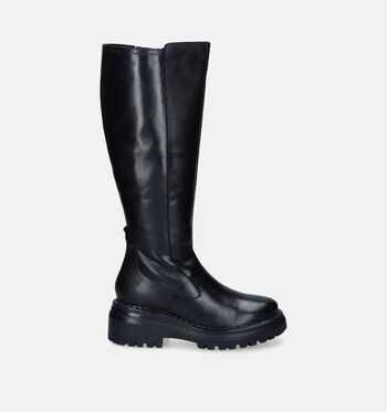 Hosis Print Laarzen Zwart