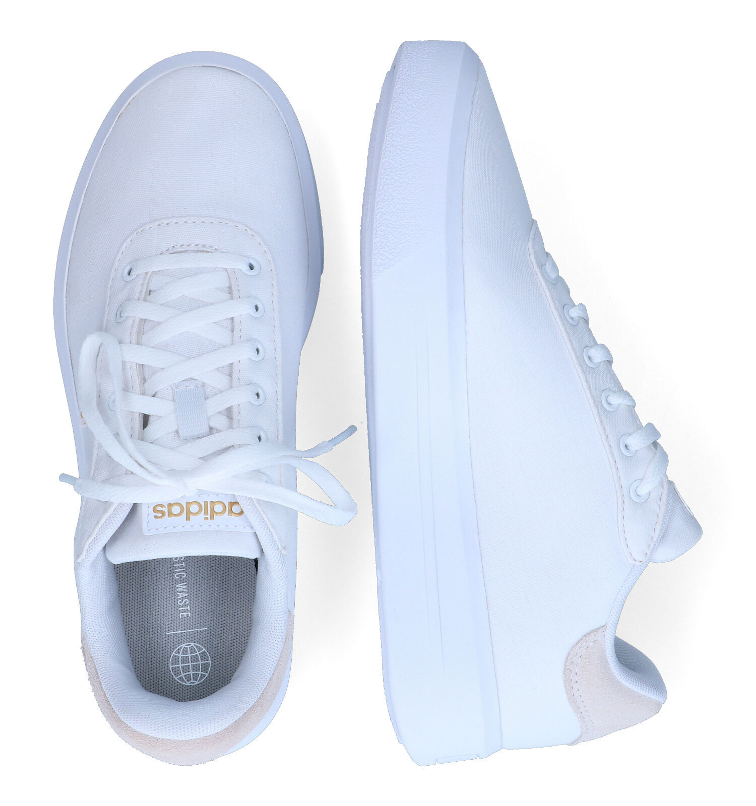 Witte adidas sneakers vrouwen best sale