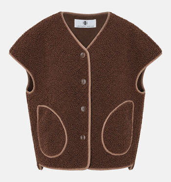 Laurent David Vestes Blanc/Marron/Bleu