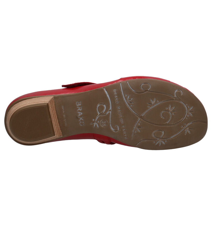 Brako Anatomics Bruine Pumps in leer (272893)