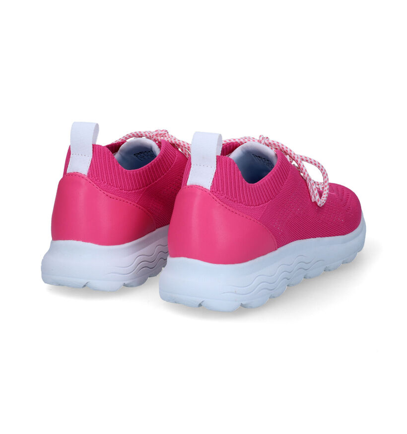 Geox Spherica Rode Sneakers voor dames (303645) - geschikt voor steunzolen