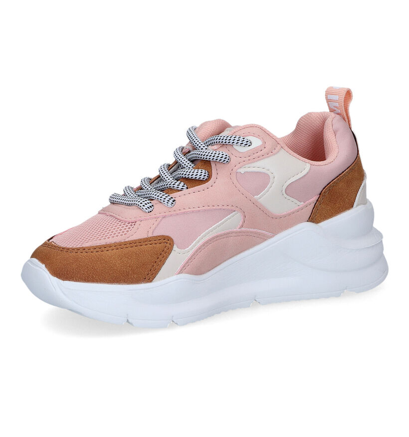 CEMI Baskets basses en Rose pour filles (311252)