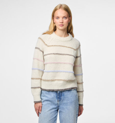 Pieces Pulls Beige