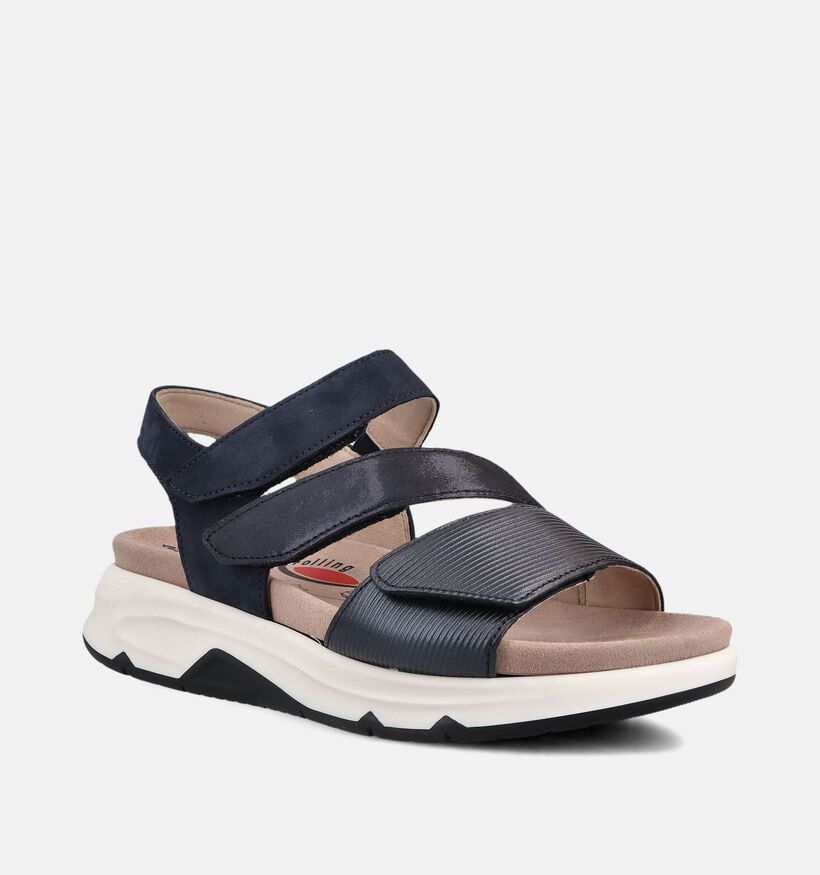 Gabor Rollingsoft Donkerblauwe Sandalen voor Steunzolen voor dames (371108) - geschikt voor steunzolen