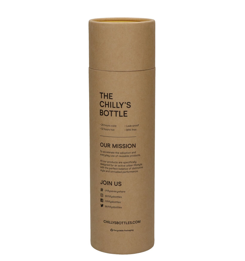 Chilly's Matte/Burnt Gele Drinkfles 500 ml (253371)