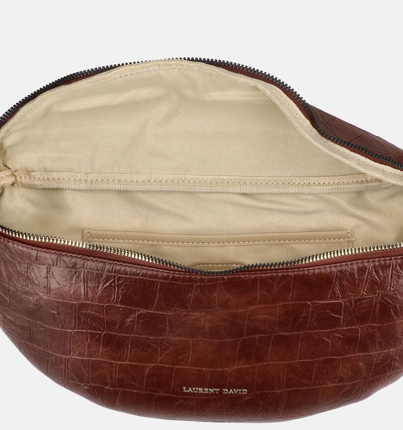 Laurent David Sac banane en Cognac pour femmes (381480)