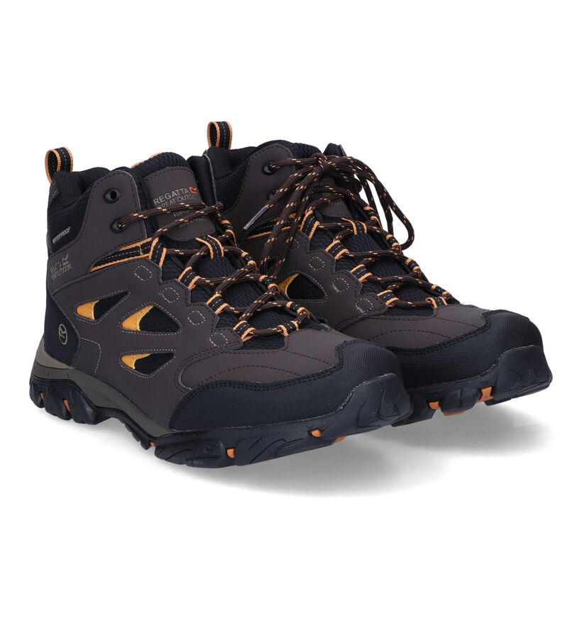 Regatta Holcombe Chaussures de randonnée en Vert kaki pour hommes (331962) - pour semelles orthopédiques