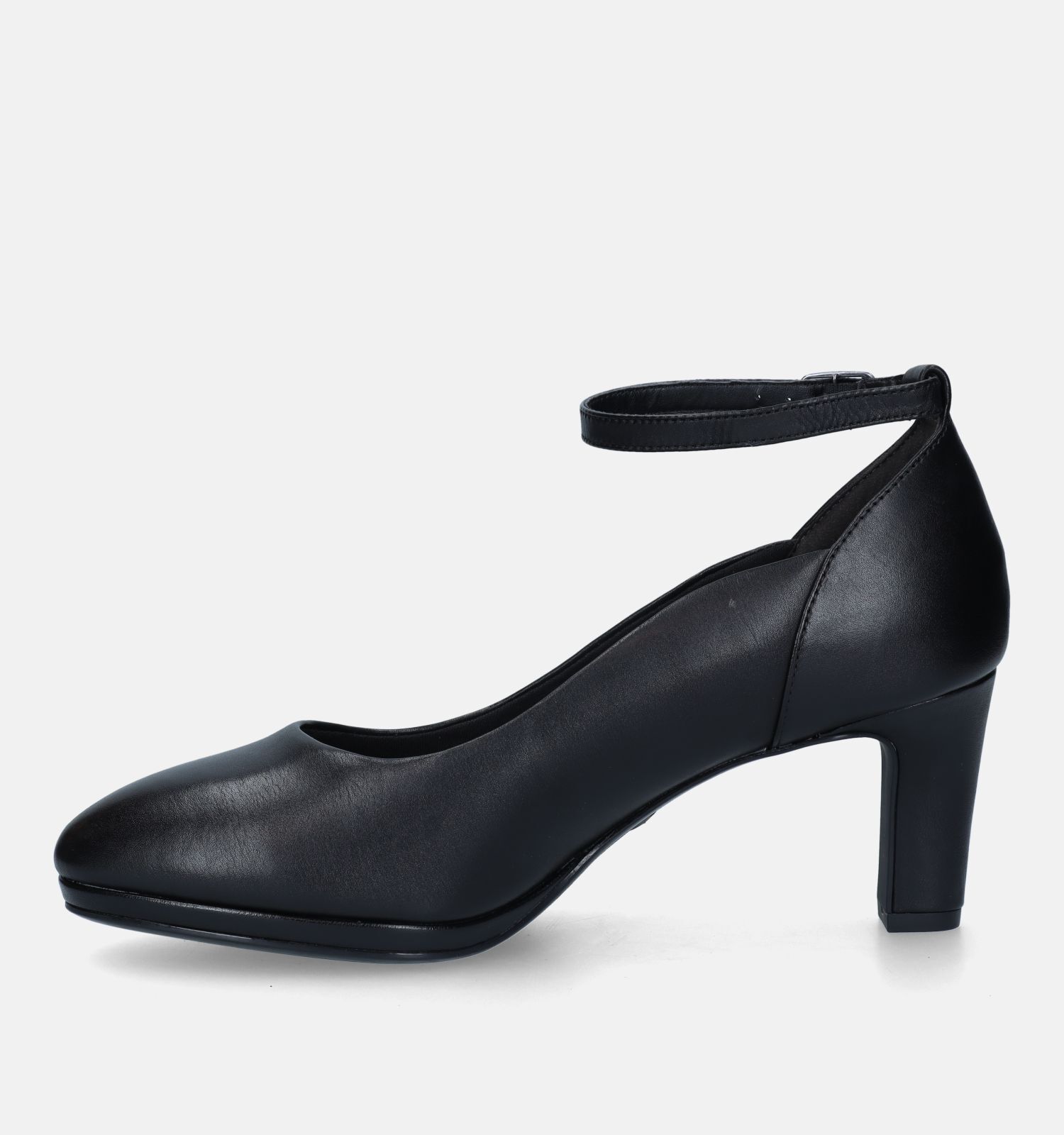 Pump met sale gesp