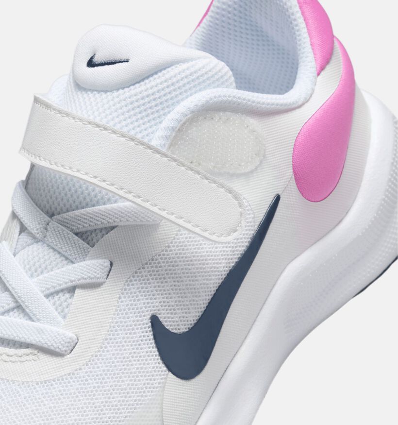 Nike Revolution 7 Witte Sneakers voor meisjes (357208)