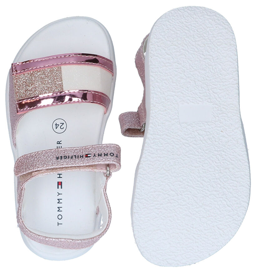 Tommy Hilfiger Roze Sandalen in kunstleer (285736)