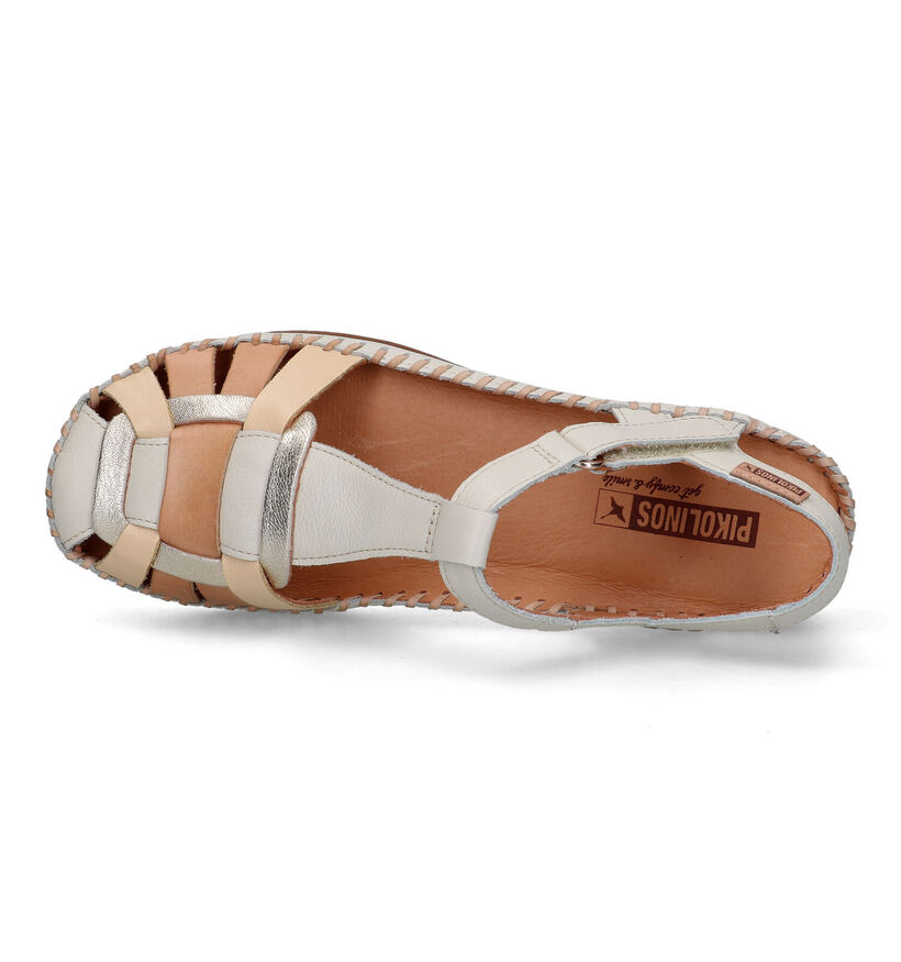 Pikolinos Cadaques Ecru Sandalen voor dames (323311)