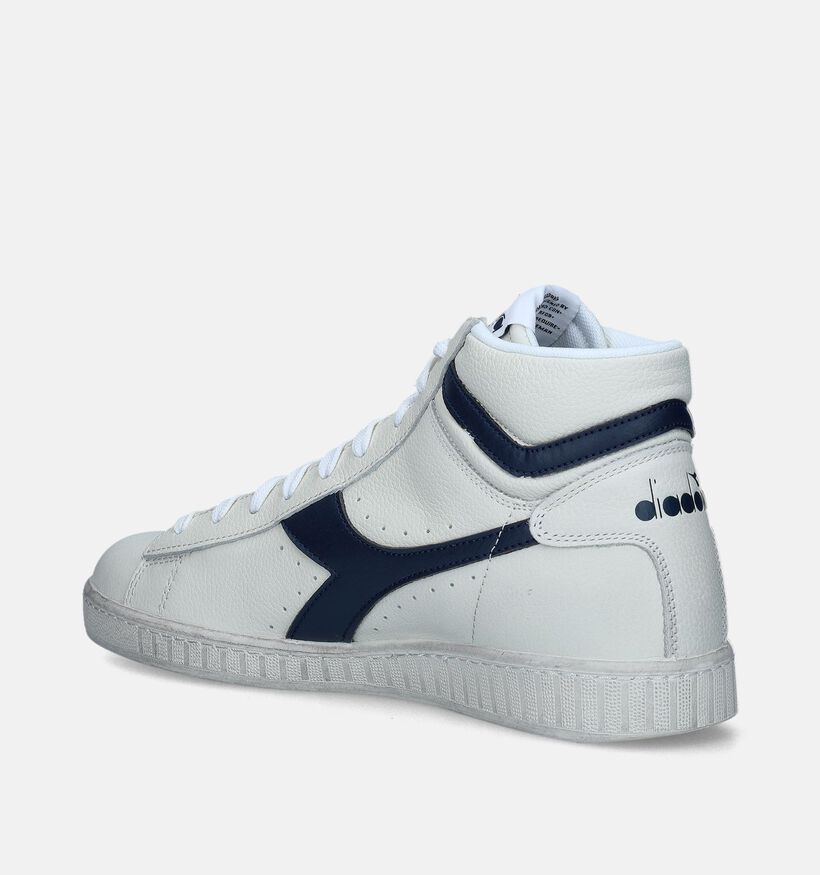Diadora Game L High Waxed Witte Sneakers voor heren (344896)