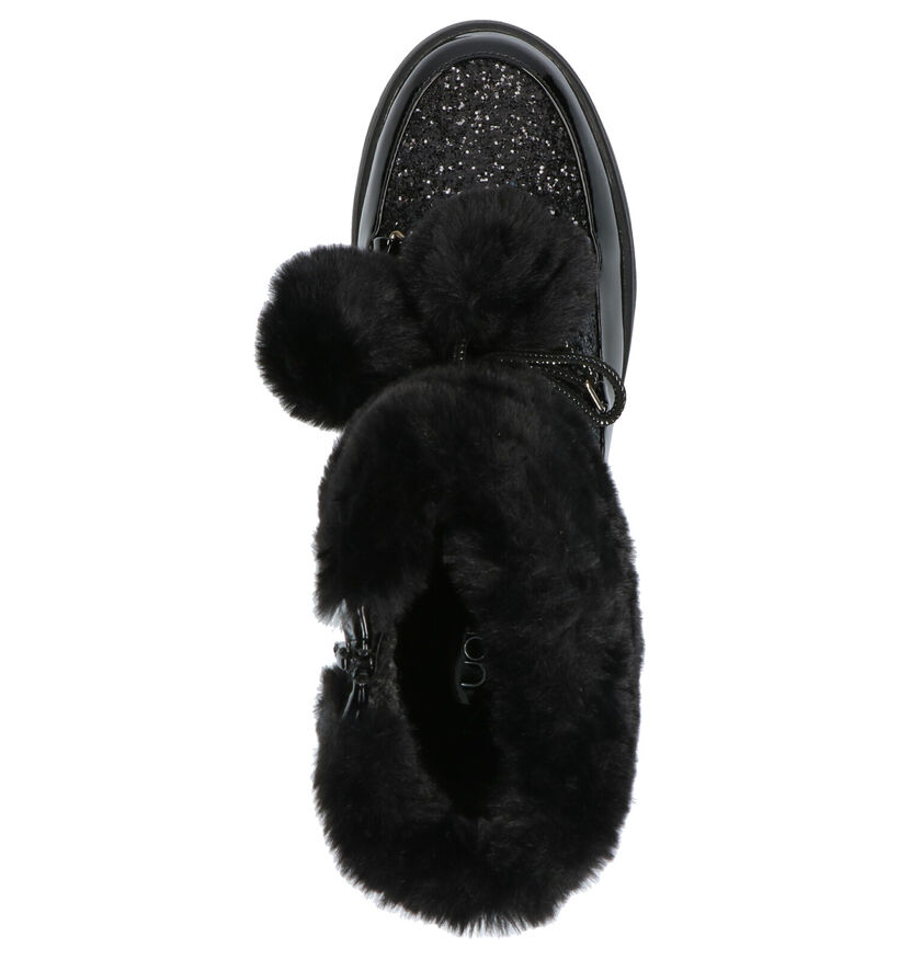 Youh! Zwarte Snowboots in kunststof (256577)