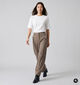 Vero Moda Norasia Donkerbeige Geklede Broek voor dames (385874)