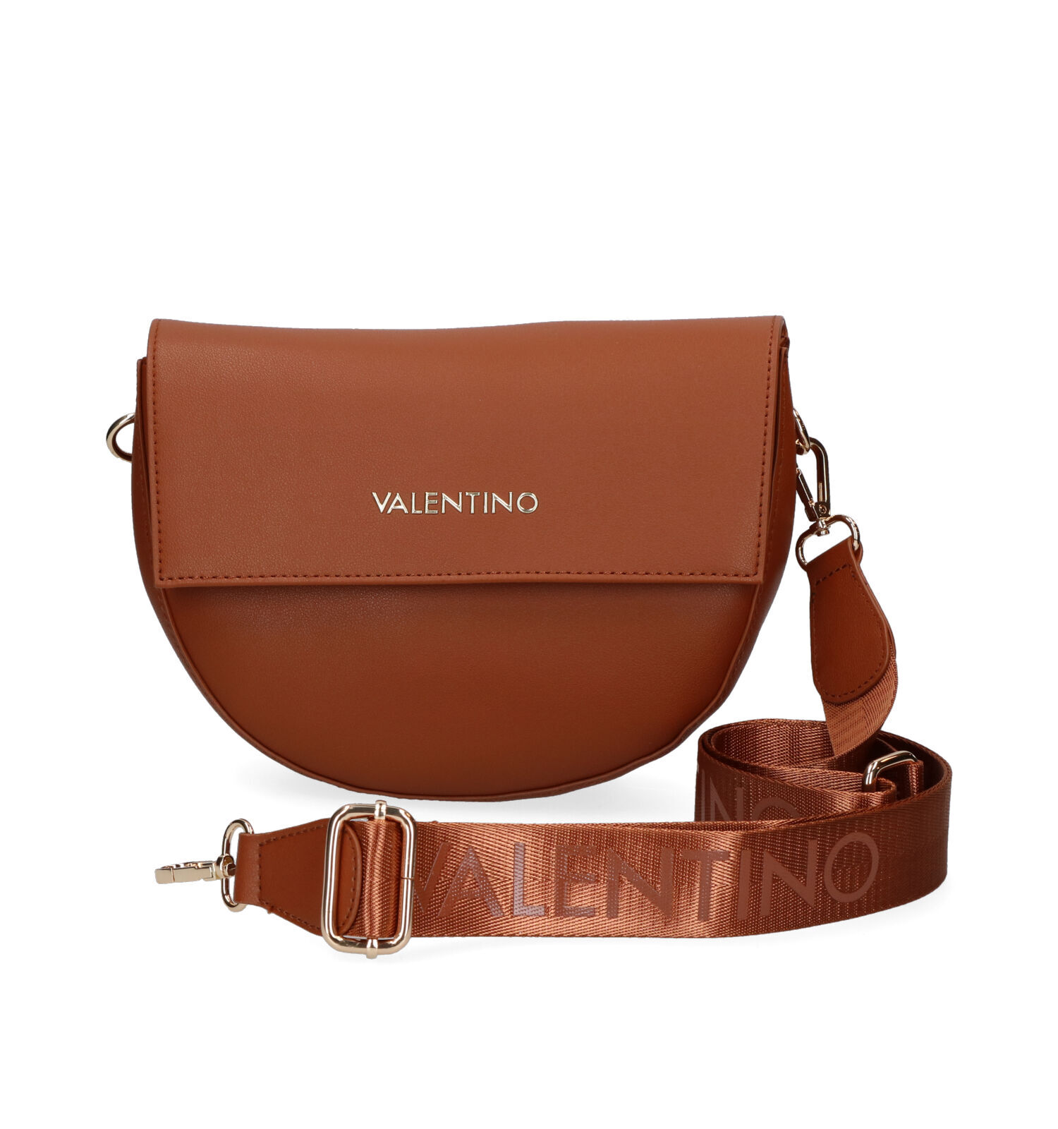 Valentino Handbags Bigs Cognac Crossbody Tas Dames Crossbody