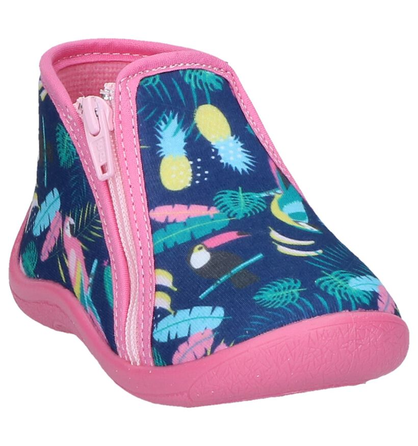 Multicolor Babypantoffels Milo & Mila By Torfs in stof (241358)