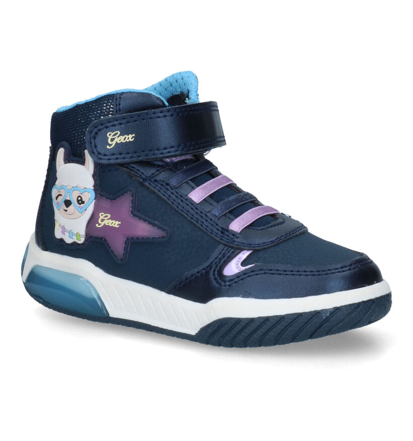 Geox Inek Blauwe Sneakers voor meisjes (312555) - geschikt voor steunzolen