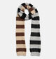 Pieces Avera Ch&acirc;le en Marron/Noir pour femmes (379340)
