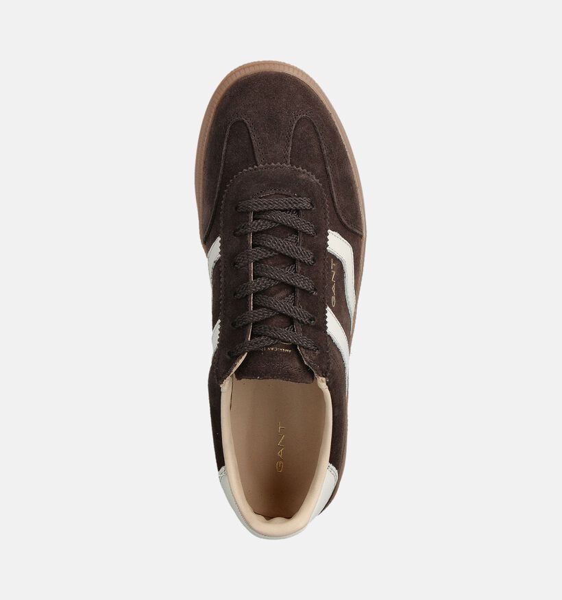 Gant Cuzima Baskets en Brun foncé pour femmes (361001) - pour semelles orthopédiques