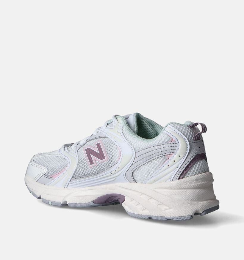 New Balance U 530 Baskets en Blanc pour femmes (349726) - pour semelles orthopédiques