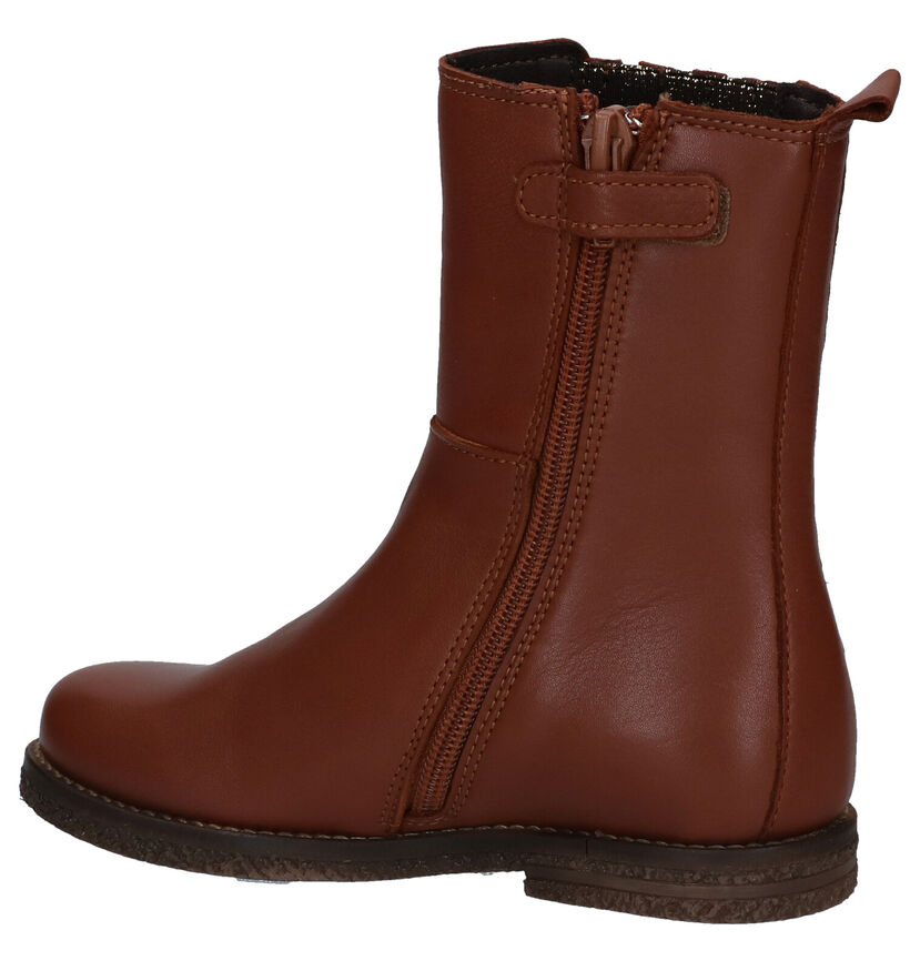 Little David Jara Bottes basses en Cognac pour filles (298818) - pour semelles orthopédiques