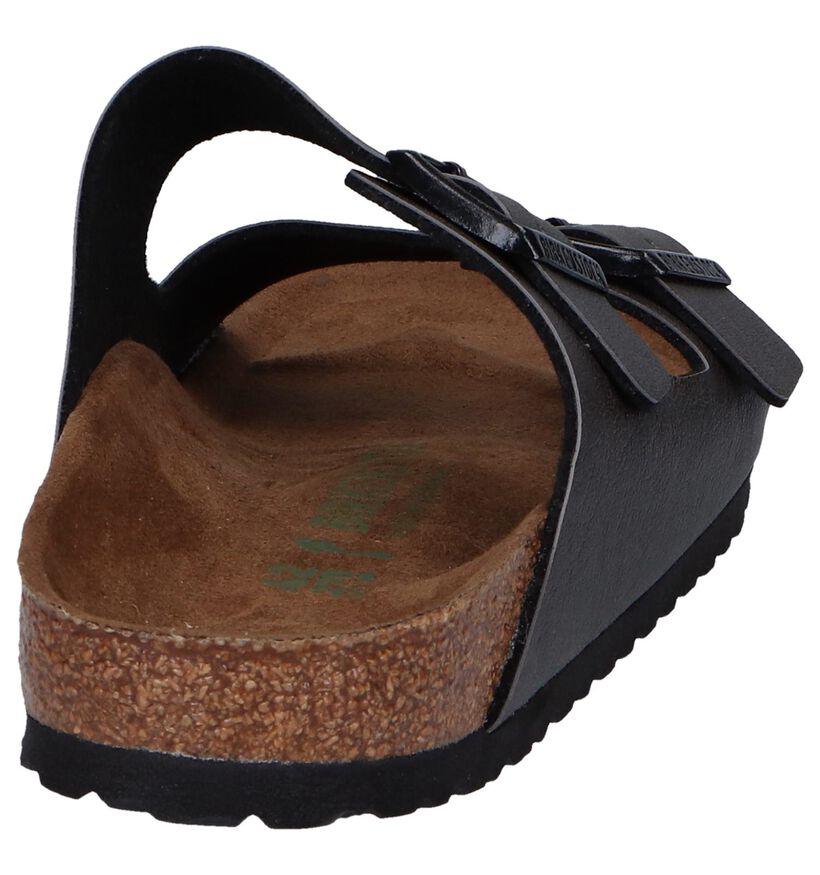 Birkenstock Arizona Nu-pieds en Noir pour hommes (213368)