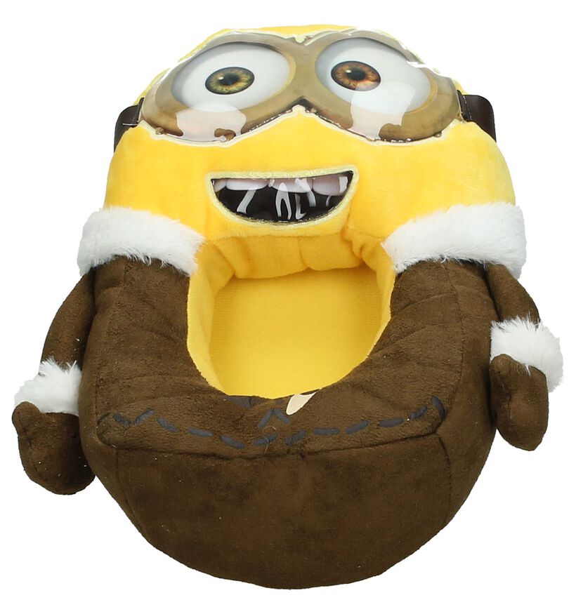 Minions Pantoufles fermées en Jaune en textile (202052)