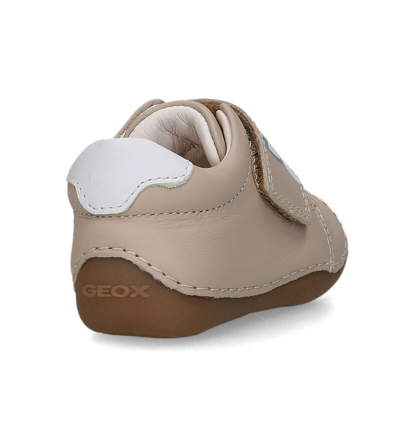 Geox Tutim Beige Babyschoentjes voor jongens, meisjes (320636)