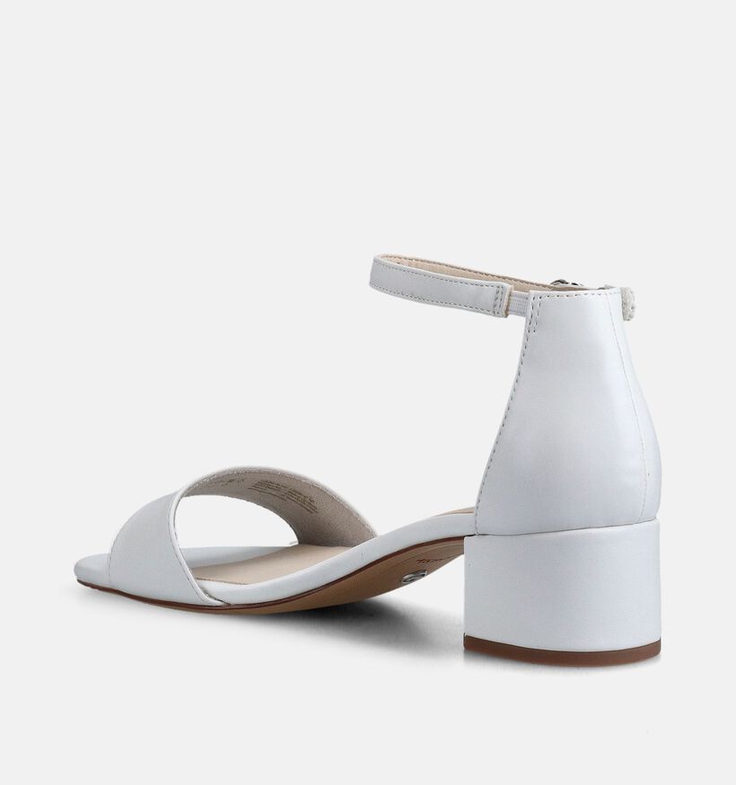 Tamaris Sandales &agrave; talons en Blanc pour femmes (371687)