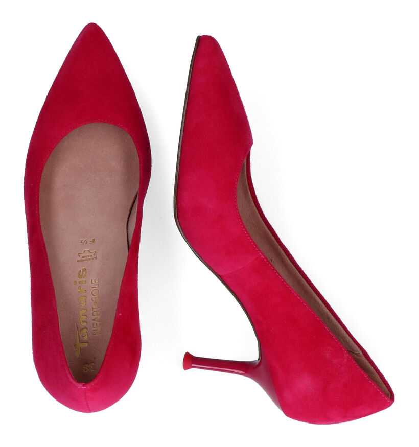 Tamaris Heart & Sole Fuchsia Pumps voor dames (306293) - geschikt voor steunzolen