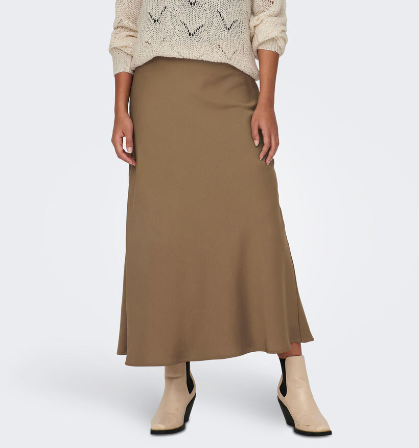 JDY Urba Bruine Lange rok voor dames (330950)