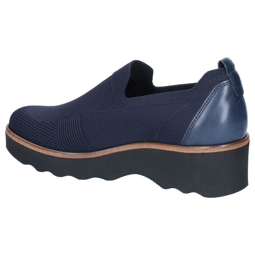Best Fitting Chaussures slip-on en Bleu foncé en textile (275214)