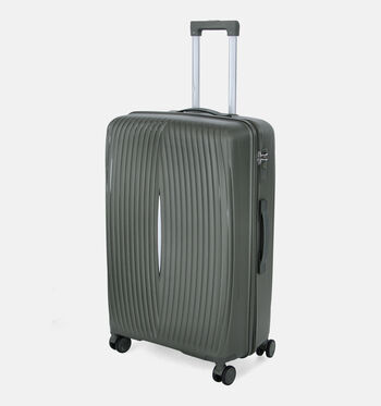 Love To Travel Reiskoffers Zwart/Taupe/Rood/Groen