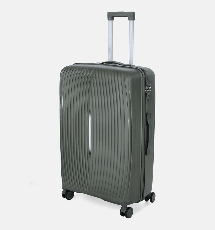 Love To Travel Groene Large Reiskoffer voor dames, heren (365832)